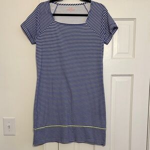 Vineyard Vines Blue and White Striped Top